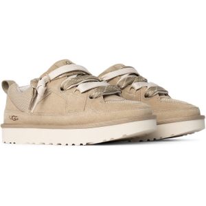 UGG - Lo Lowmel - Sneaker - Mustard Seed - Suède en Gerecycled Canvas-Mesh