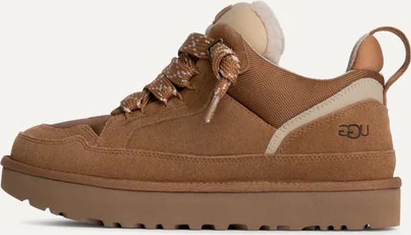 UGG - Lowmel - Sneaker - Chestnut - Suède/Textiel