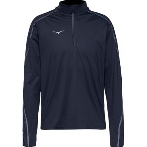Hoka - GlideTech Quarter Zip - T-shirt - Zwart