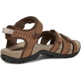 Teva - Tirra - Wandelsandaal - Zwart - Premium Leer, Klittenbandsluiting, Shoc Pad™