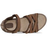 Teva - Tirra - Wandelsandaal - Zwart - Premium Leer, Klittenbandsluiting, Shoc Pad™