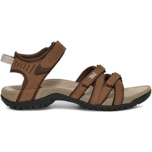 Teva - Tirra - Wandelsandaal - Zwart - Premium Leer, Klittenbandsluiting, Shoc Pad™