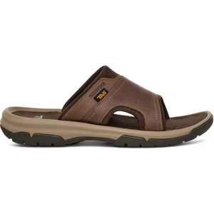 Teva - Langdon Slide - Heren Sandaal - Bruin - Leer