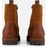 Timberland - Courma Kid Mid - Laarzen - Medium Brown - Premium Leer, Nep Bontvoering, Uitneembaar OrthoLite-voetbed