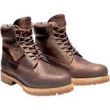 Timberland - TB1270972141 - Veterboots - Donkerbruin - 6 Inch Premium Waterdicht Leren Laarzen