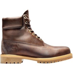 Timberland - TB1270972141 - Veterboots - Donkerbruin - 6 Inch Premium Waterdicht Leren Laarzen