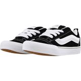 Vans - Knu Skool - Unisex Schoenen - Zwart - Leer