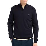 Timberland - Cohas Brook - Coltrui - Donkerblauw - 1/4 Zip - Merinowol