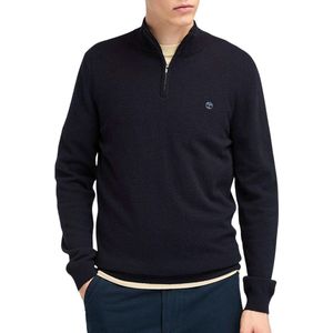 Timberland - Cohas Brook - Coltrui - Donkerblauw - 1/4 Zip - Merinowol