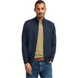Timberland - Katoenen Heren Trui - Blauw - Lange Mouw - Cardigan
