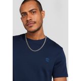 Timberland - Dustan River Crew Tee - T-Shirt - Wit - 100% Biologisch Katoen