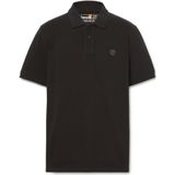 Timberland - Polo Shirt - Wit - Heren - Katoen - Organisch Katoen met Logo