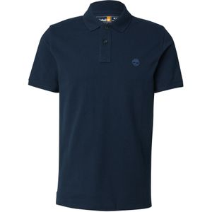 Timberland - Short Sleeve Polo - Blauw - Heren - 100% Katoen
