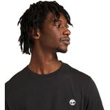Timberland Zwart Katoenen Heren T-Shirt Voor Casual Stijl