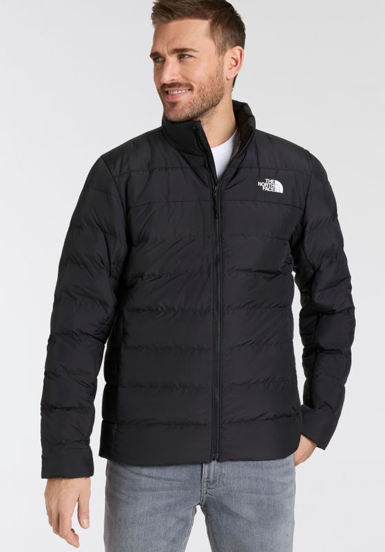 The North Face - Aconcagua 3 - Donsjack - Zwart/Grijs - Isolerend, 100% Polyester, DWR-geïmpregneerd