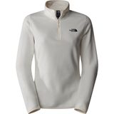 The North Face - Glacier 1/4 Zip Top - Pullover - White Dune - Polar Fleece