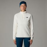 The North Face - Glacier 1/4 Zip Top - Pullover - White Dune - Polar Fleece