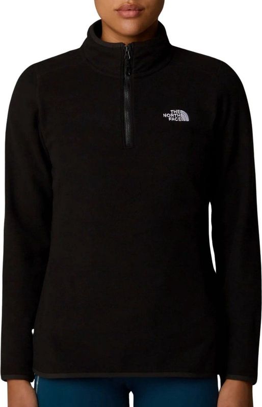 The North Face - 100 Glacier 1/4 Zip - Vest - TNF Black - 100% Polyester