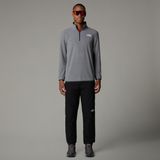 The North Face - 100 Glacier 1/4 Zip - Vest - TNF Medium Grey Heather - 100% Polyester