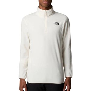 The North Face - 100 Glacier 1/4 Zip - Vest - TNF Medium Grey Heather - 100% Polyester