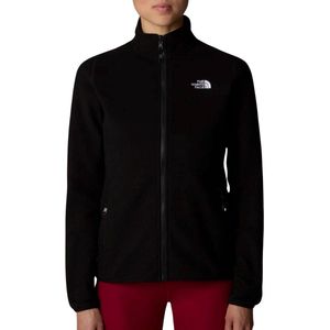 The North Face - 100 Glacier Full Zip - Fleece - Zwart - Gerecycled Materiaal