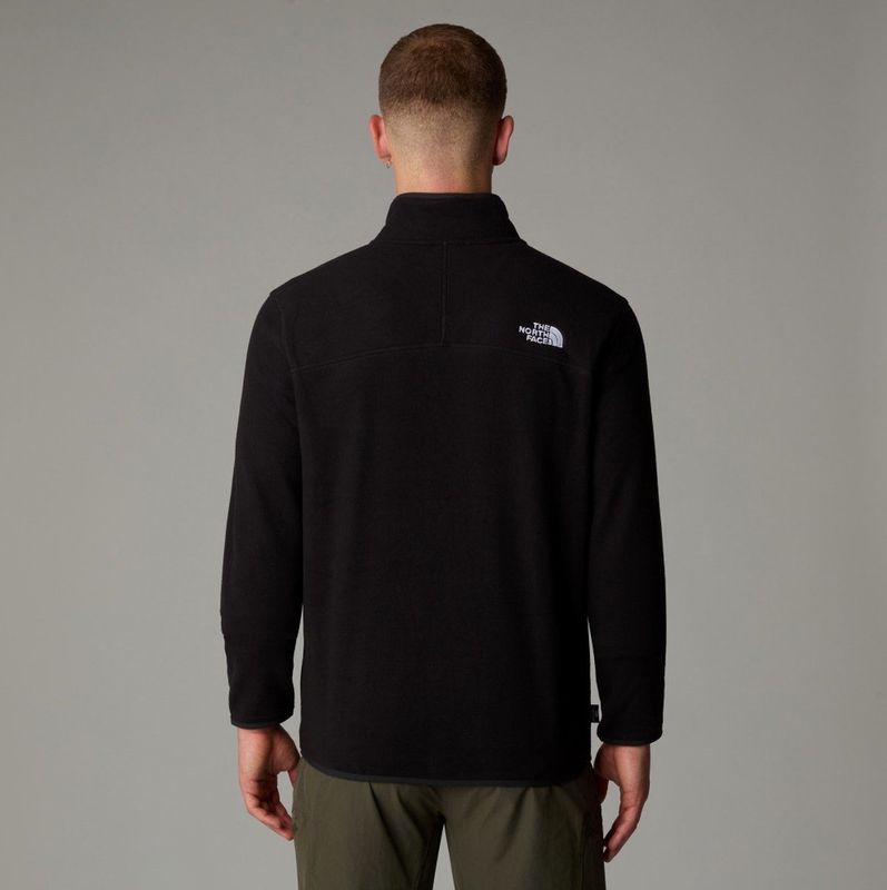 The North Face Fleecepullover M 100 GLACIER 1/4 ZIP - EU (1-tlg) mit dezenten Logostickereien