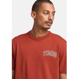 Timberland - Short Sleeve Chest Timbs Graphic Tee - T-Shirt - Burnt Henna - 100% Katoen