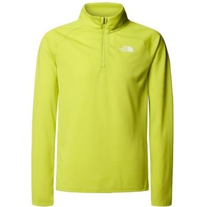 The North Face Never Stop 1/4 Zip Top met lange mouwen voor kinderen Sulphur Spring Green 176