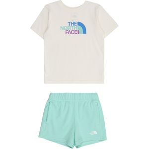 The North Face Cotton Summer Trainingspak voor kinderen White Dune/Bright Foam 6 jaar
