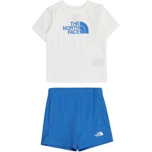 The North Face Cotton Summer Trainingspak voor kinderen Tnf White/Hero Blue 5 jaar