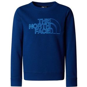 The North Face - Drew Peak Light Crew - Trui - Blauw - 68% Katoen, 32% Polyester
