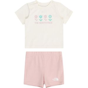 THE NORTH FACE NF0A8BA3BQZ Baby Cotton Summer Set - White Dune/Pink Moss