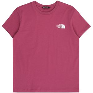 The North Face - Redbox Tek S/S Relaxed Tee - T-shirt - Purper/Roze - 100% Katoen