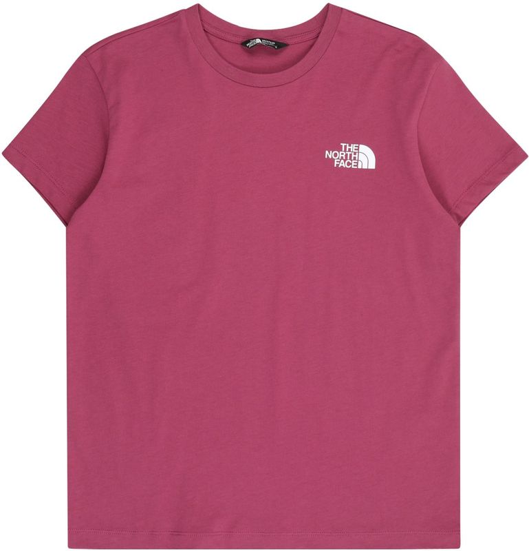 The North Face - Redbox Tek S/S Relaxed Tee - T-shirt - Purper/Roze - 100% Katoen