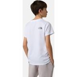 Tnf - T-shirt - Tnf White/Jij - Jersey - Korte Mouwen