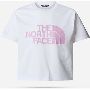 The North Face - Short Sleeve Crop Easy T-Shirt - Meisjes - Lichtgewicht Katoenmix