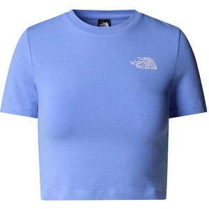 T-Shirt The North Face Women S/S Essential Cropped Slim Tee Virtual Blue-S