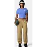 The North Face - T-shirt - Korenbloemblauw - Katoen - Ronde Hals - Korte Mouwen