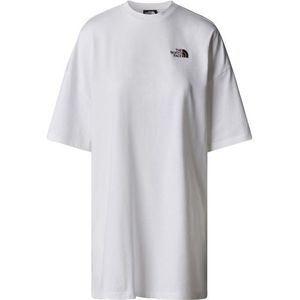 The North Face - S/S Essential - Jurk - Tnf White/Latte - Zacht Materiaal