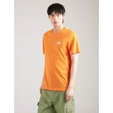 The North Face - Simple Dome - T-shirt - Digital Orange - Lichtgewicht Polykatoenen