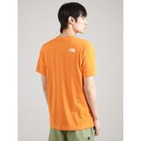 The North Face - Simple Dome - T-shirt - Digital Orange - Lichtgewicht Polykatoenen