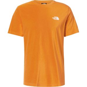 The North Face - Simple Dome - T-shirt - Digital Orange - Lichtgewicht Polykatoenen
