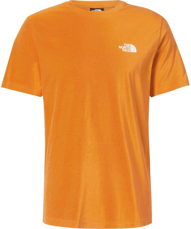 The North Face - Simple Dome - T-shirt - Digital Orange - Lichtgewicht Polykatoenen