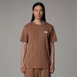 The North Face Simple Dome T-shirt Voor Heren Latte male