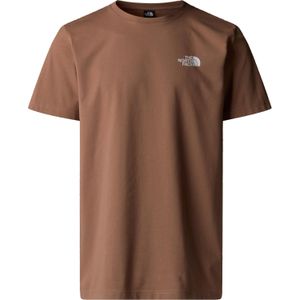 The North Face Simple Dome T-shirt Voor Heren Latte male