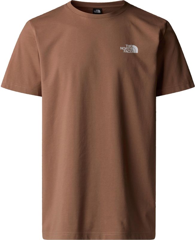 The North Face Simple Dome T-shirt Voor Heren Latte male