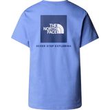 The North Face - Short Sleeve Box - T-Shirt - Zwart - Gemaakt van Hoogwaardig Katoen