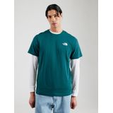 The North Face - Short Sleeve Box T-Shirt - Zwart - Katoen