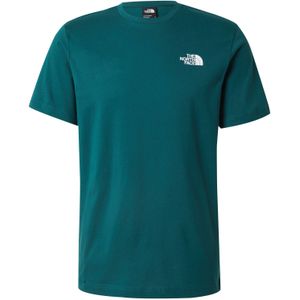 The North Face - Short Sleeve Box T-Shirt - Zwart - Katoen