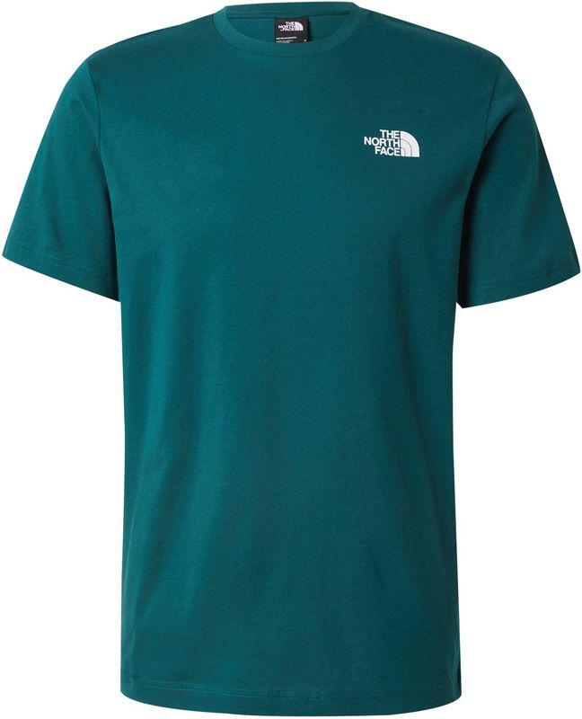 The North Face - Short Sleeve Box T-Shirt - Zwart - Katoen